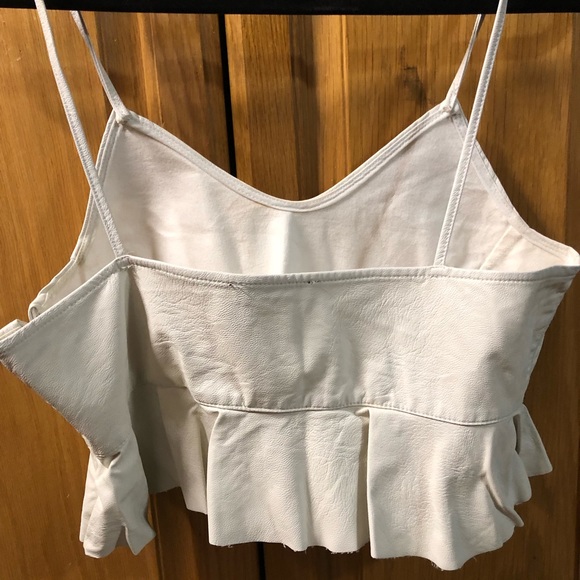 Zara White Crop Top - Picture 5 of 5